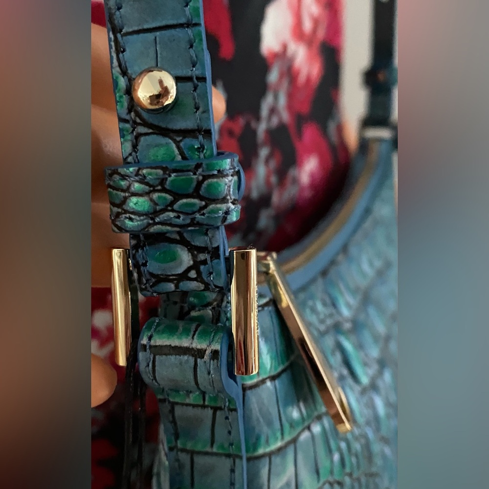 BRAHMIN..IRIDESCENT ESPLANADE CROSSBODY HANDBAG - Picture 13 of 15